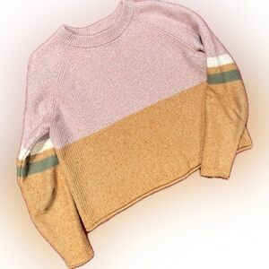 Madewell Varsity Knitted Crew Sweater